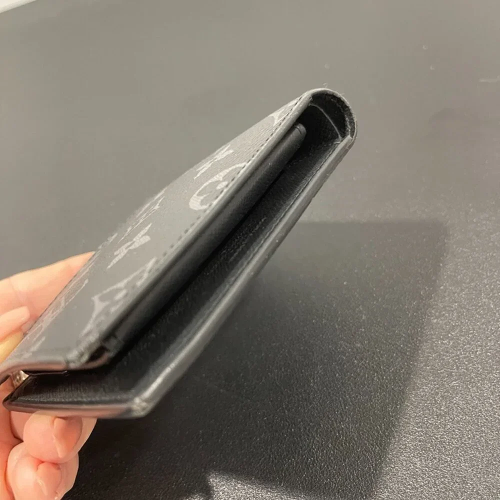 Louis Vuitton Monogram Eclipse Marco Wallet (JB1142)